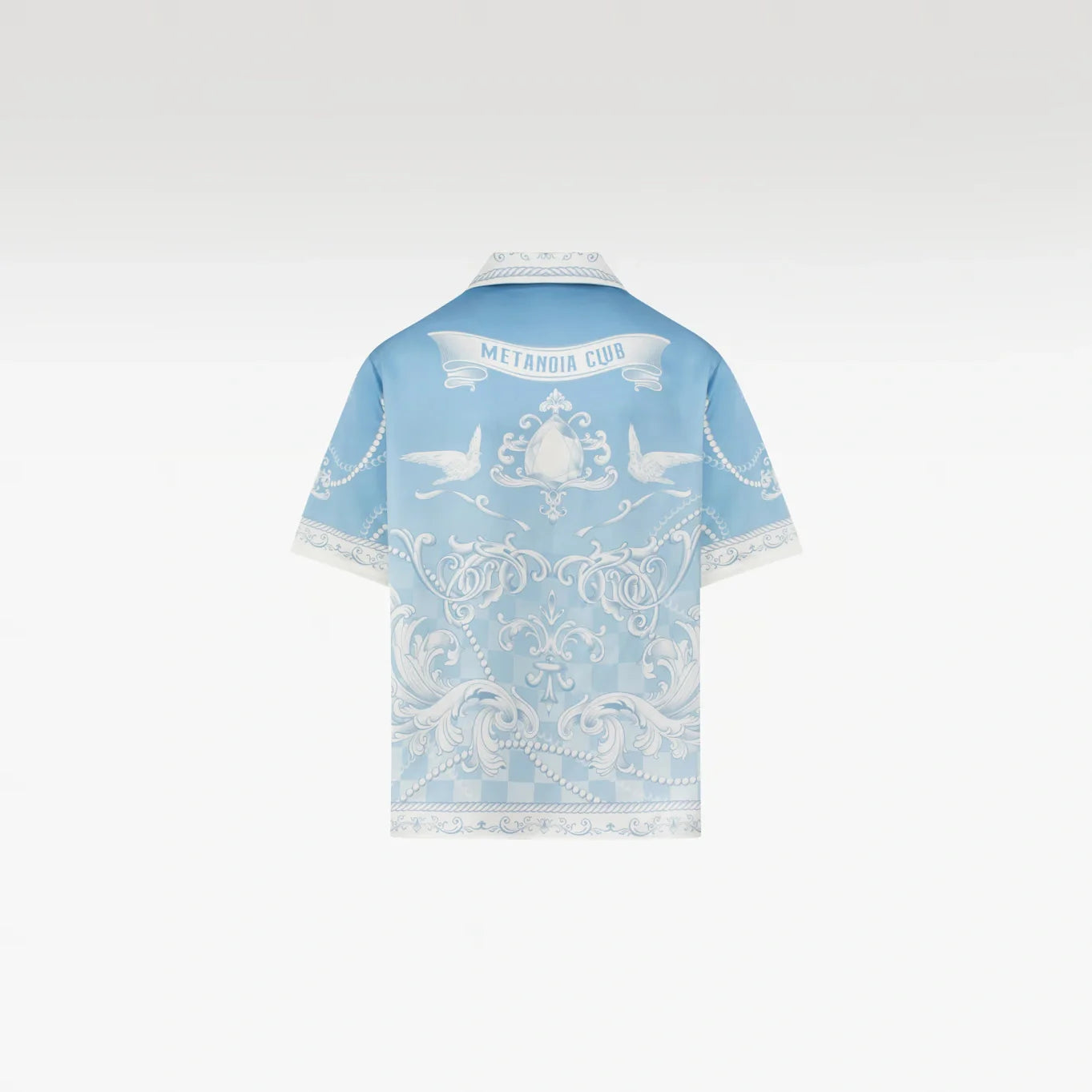 MTNA Short - Sleeved Silk Shirt